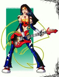 rock and roll wonder woman