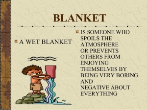 wet-blanket